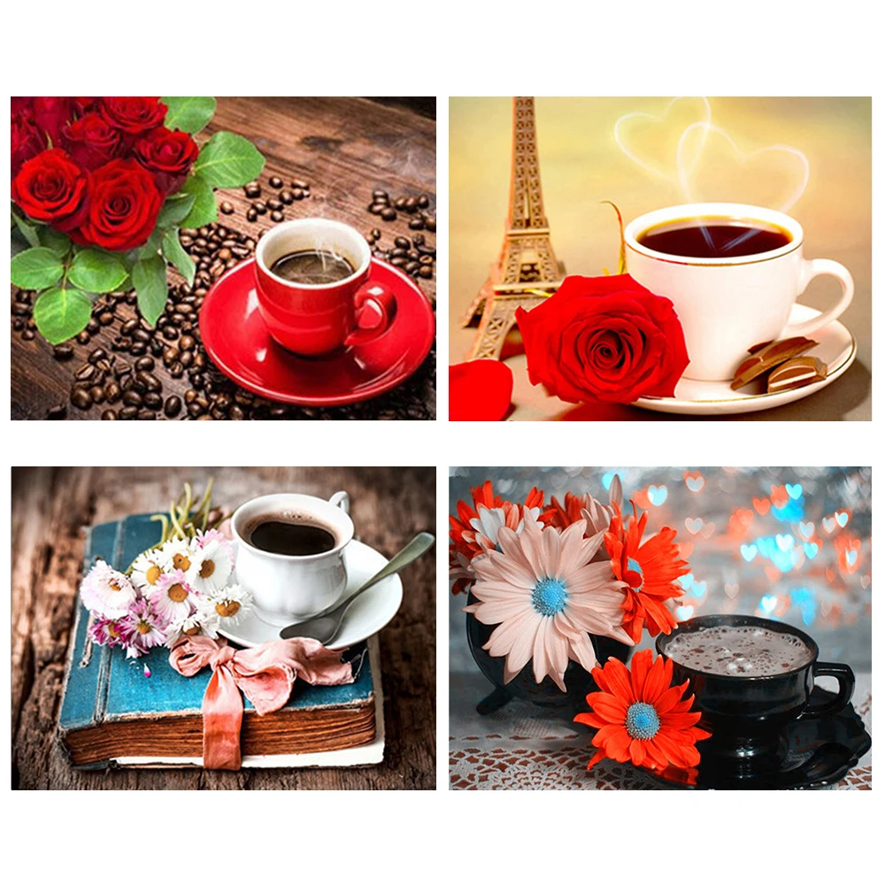 Diamond Embroidery Flowers Picture Rhinestones Diamond Flower Full Square Cross Stitch Kits Coffee Cup Home Decor
Diamond Embroidery Flowers Picture Rhinestones Diamond Flower Full Square Cross Stitch Kits Coffee Cup Home Decor
