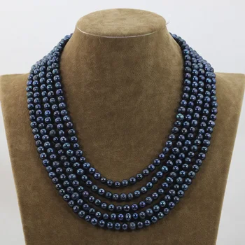 Popular Black Pearl Necklace 5 Layers Nigerian African Wedding Bridal/Women Party Beads Necklace Jewelry Free Shipping ANJ265
Popular Black Pearl Necklace 5 Layers Nigerian African Wedding Bridal/Women Party Beads Necklace Jewelry Free Shipping ANJ265