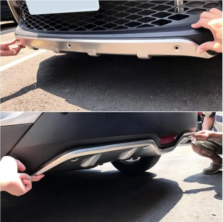 JIOYNG Stainless Steel 2PCS Front + Rear Bumper Diffuser Protector Guard Skid Plate For 16 17 18 Toyota C-HR CHR 2016 2017 2018
JIOYNG Stainless Steel 2PCS Front + Rear Bumper Diffuser Protector Guard Skid Plate For 16 17 18 Toyota C-HR CHR 2016 2017 2018
