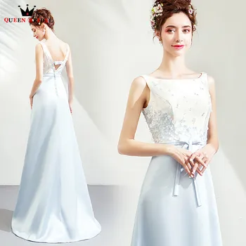 2020 New Fashion Evening Dresses A-line Floor Length Satin Appliques Beading Elegant Long Formal Dress Vestido De Festa JK34
2020 New Fashion Evening Dresses A-line Floor Length Satin Appliques Beading Elegant Long Formal Dress Vestido De Festa JK34