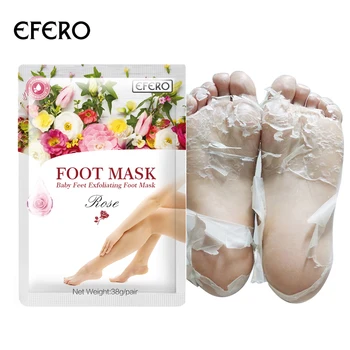 EFERO Exfoliating Foot Mask Socks for Pedicure Spa Exfoliating Rose Remove Dead Skin Foot Care Foot Mask 20pcs=10packs
EFERO Exfoliating Foot Mask Socks for Pedicure Spa Exfoliating Rose Remove Dead Skin Foot Care Foot Mask 20pcs=10packs