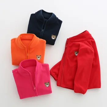 High Quality New Spring and Autumn Children's Fleece Zipper Solid color Warm jacket. 2-8Y Boys and girls casual tops.
High Quality New Spring and Autumn Children's Fleece Zipper Solid color Warm jacket. 2-8Y Boys and girls casual tops.