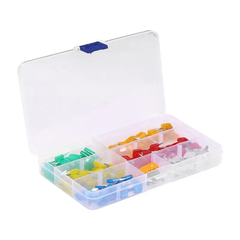 120pcs Car Fuses 5A 10A 15A 20A 25A 30A Amp with Box Clip Assortment Kit Auto Blade Fuse Assortment Automovil Accessories
120pcs Car Fuses 5A 10A 15A 20A 25A 30A Amp with Box Clip Assortment Kit Auto Blade Fuse Assortment Automovil Accessories