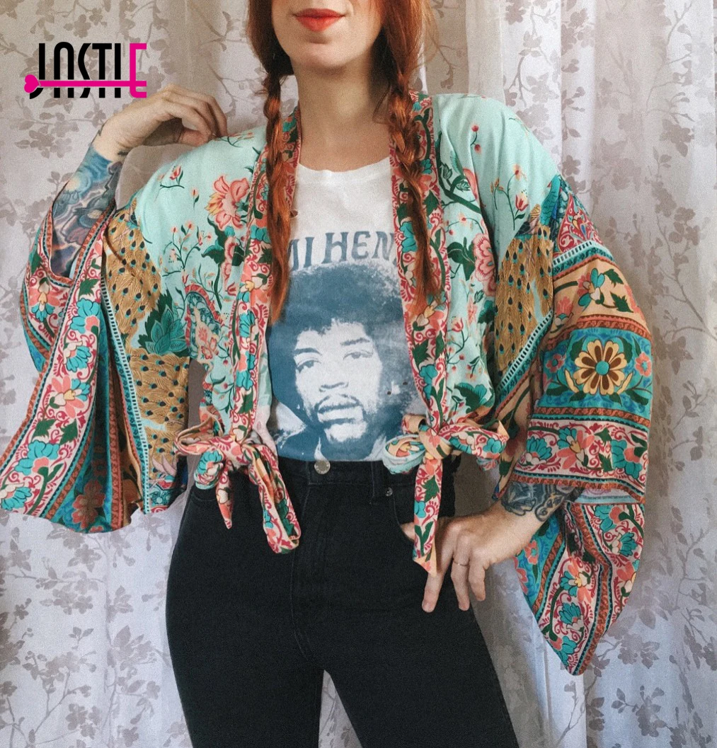 Jastie Floral Print Kimono Jacket 2019 Spring Summer Jackets V-Neck Kimono Sleeve Casual Beach Cardigan Boho Women Jacket Top
Jastie Floral Print Kimono Jacket 2019 Spring Summer Jackets V-Neck Kimono Sleeve Casual Beach Cardigan Boho Women Jacket Top