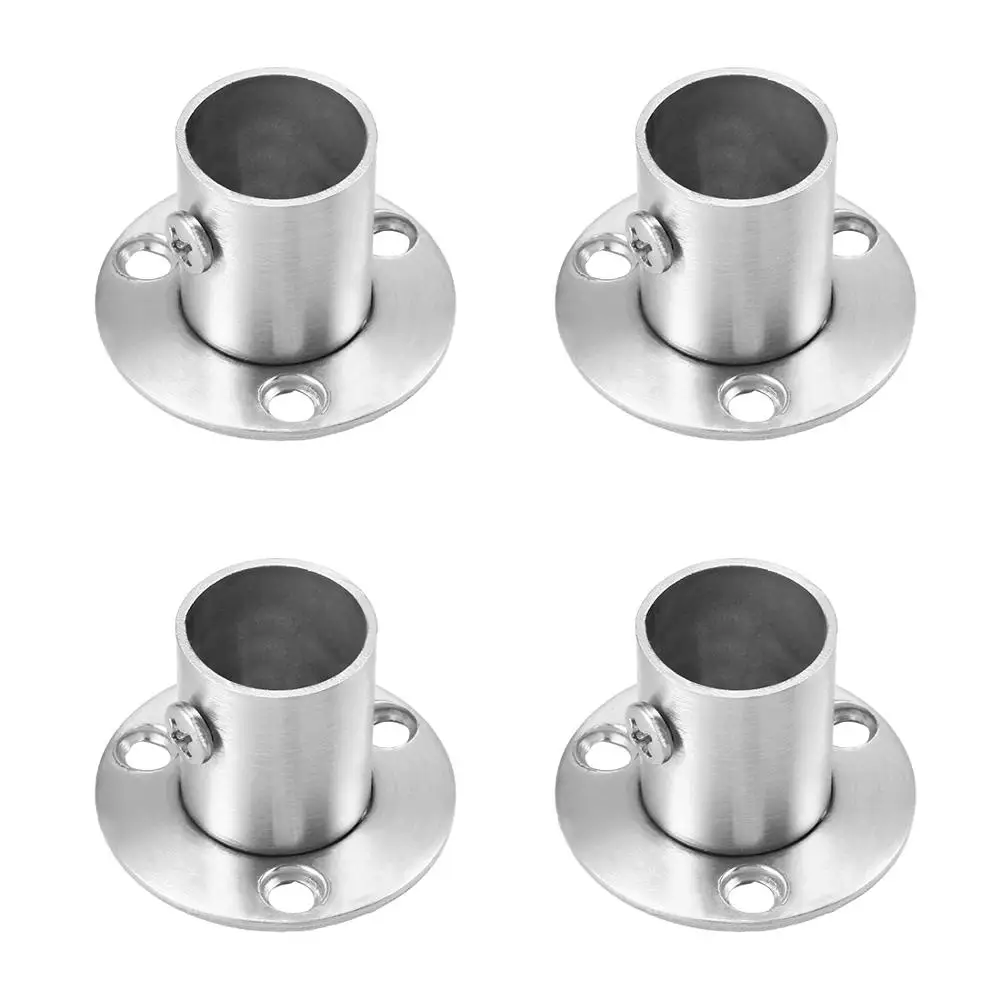 Uxcell 4pcs Stainless Steel Pipe Fittings Wall Mount Floor Antique Rod Flange Socket Flange Piece Hardware Tool Rail End Holder
Uxcell 4pcs Stainless Steel Pipe Fittings Wall Mount Floor Antique Rod Flange Socket Flange Piece Hardware Tool Rail End Holder