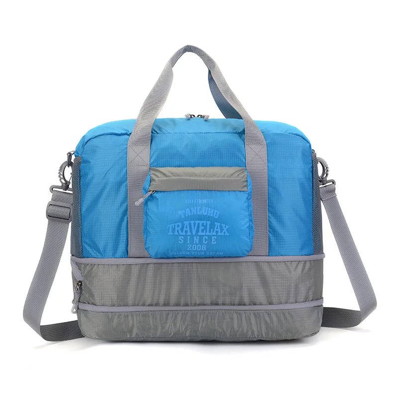 XUANYUFAN Foldable travel bag female handbag fitness bag large capacity short travel package boarding bag luggage bag
XUANYUFAN Foldable travel bag female handbag fitness bag large capacity short travel package boarding bag luggage bag