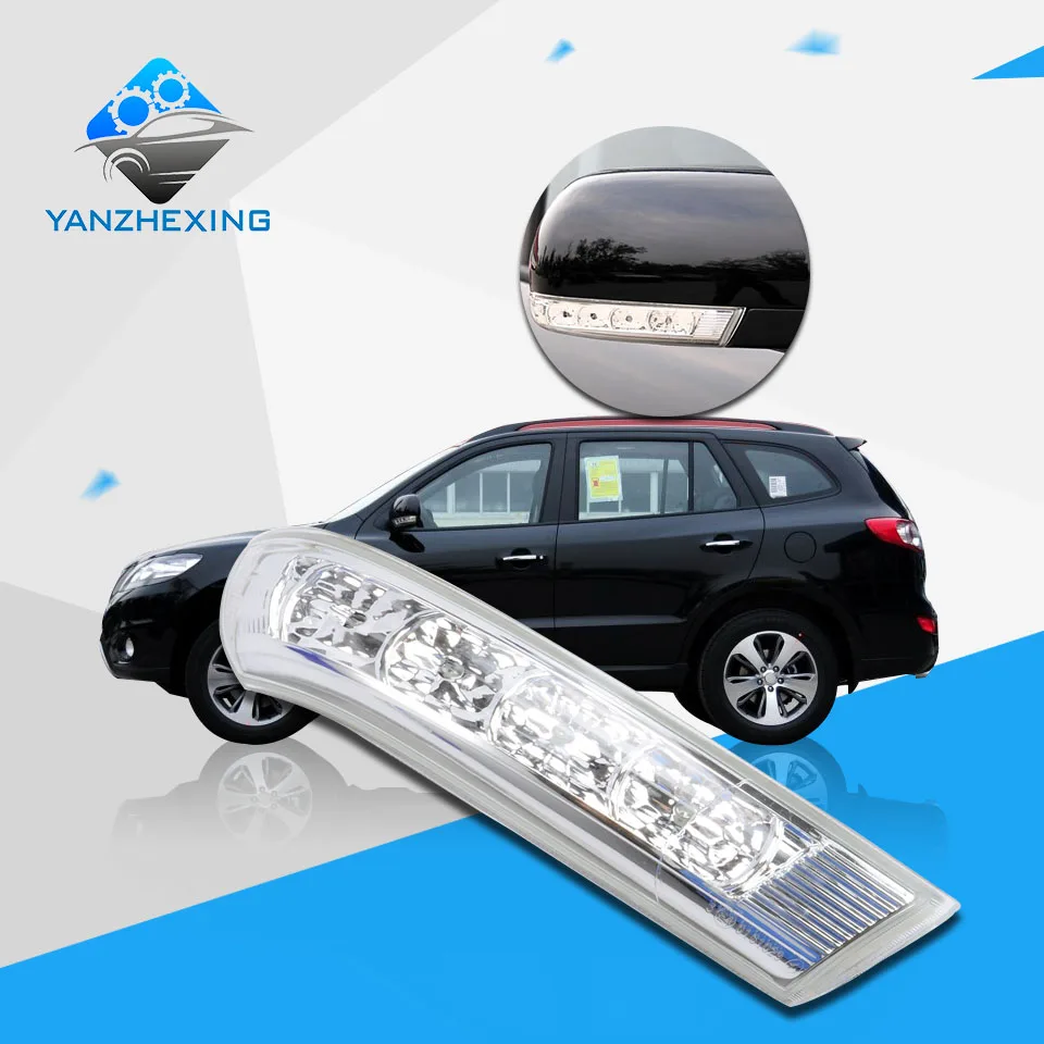 Rearview Side Mirror Turn Signal LED light Repeater For Hyundai Santa Fe 2010-2012 Veracruz 07/09/12 Right side OME:87623 3J000
Rearview Side Mirror Turn Signal LED light Repeater For Hyundai Santa Fe 2010-2012 Veracruz 07/09/12 Right side OME:87623 3J000