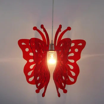 Acrylic Deoration Lamp DIY Red Butterfly Pendant Lights Personality Lighting Fitting christmas decorations for home light lampe
Acrylic Deoration Lamp DIY Red Butterfly Pendant Lights Personality Lighting Fitting christmas decorations for home light lampe