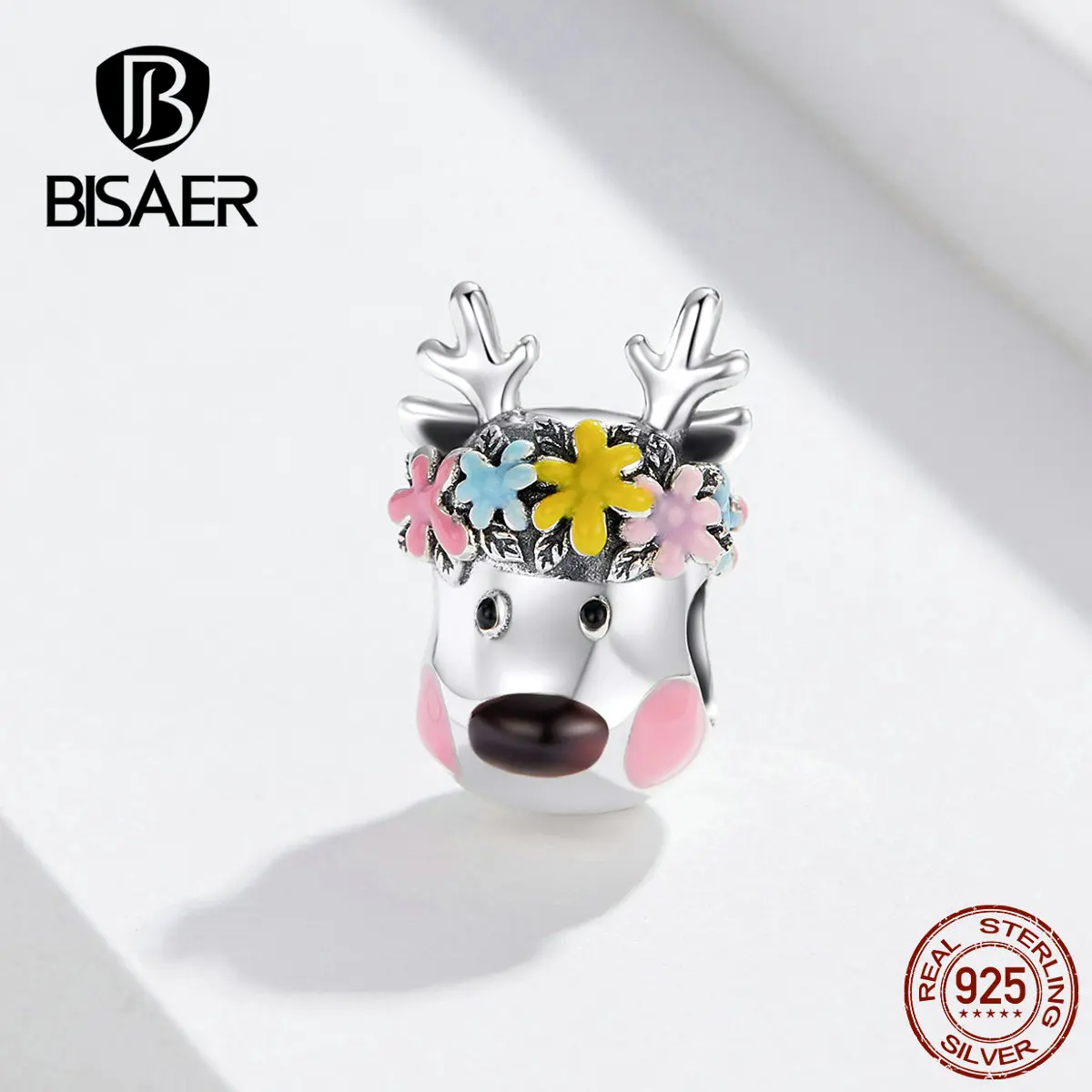 Bisaer 925 Sterling Silver Happy Party Elk Charms Beads Ball Beads Fit PAN Charm Bracelets & Necklaces DIY Jewelry GAC073
Bisaer 925 Sterling Silver Happy Party Elk Charms Beads Ball Beads Fit PAN Charm Bracelets & Necklaces DIY Jewelry GAC073