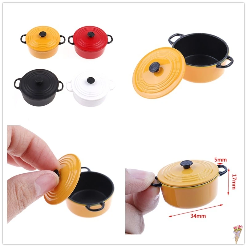 1:12 Miniature Mini Pot Boiler Pan Pretend Play House Toys for Kids Children Doll house Kitchen Utensils Cooking Ware
1:12 Miniature Mini Pot Boiler Pan Pretend Play House Toys for Kids Children Doll house Kitchen Utensils Cooking Ware