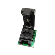 QFN8 DFN8 WSON8 Programming Socket Pogo Pin Probe Adapter Pin Pitch 0.65mm IC Body Size 3x3mm Clamshell Test Socket Programmer
QFN8 DFN8 WSON8 Programming Socket Pogo Pin Probe Adapter Pin Pitch 0.65mm IC Body Size 3x3mm Clamshell Test Socket Programmer