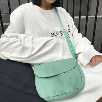 Women Crossbody Bags Casual Small Handbags Female Canvas Shoulder Bags Women Brand Solid Messenger Bags
Women Crossbody Bags Casual Small Handbags Female Canvas Shoulder Bags Women Brand Solid Messenger Bags
