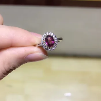 Natural red garnet Elegant round Wedding dress Ring S925 Silver Natural red pyrope Ring Women girl wedding gift Ring Jewelry
Natural red garnet Elegant round Wedding dress Ring S925 Silver Natural red pyrope Ring Women girl wedding gift Ring Jewelry