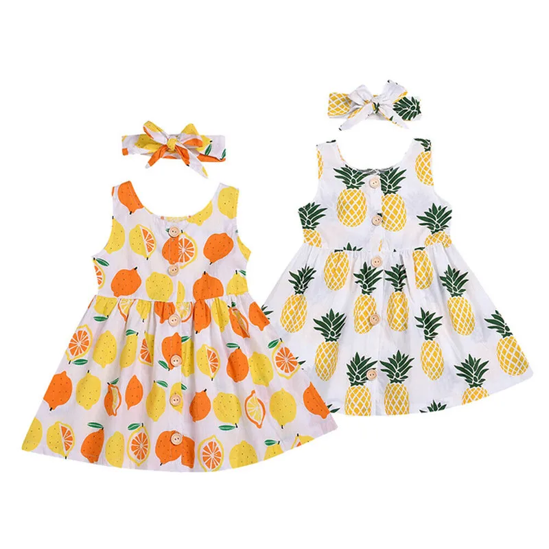 0-3T Printed Fruit Girl Dresses Sleeveless Newborn Baby Girls Summer Dress Princess Party Pageant Tutu Dress for Kid Girls
0-3T Printed Fruit Girl Dresses Sleeveless Newborn Baby Girls Summer Dress Princess Party Pageant Tutu Dress for Kid Girls