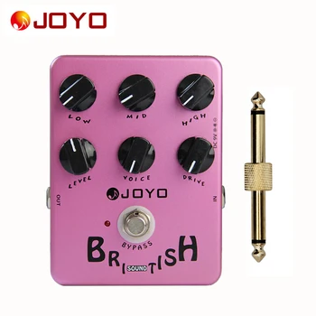 JOYO JF-16 British Sound True Bypass Design Effect Pedal for Guitar with Pedal Connector 1pc / Electric Guitar Accessories
JOYO JF-16 British Sound True Bypass Design Effect Pedal for Guitar with Pedal Connector 1pc / Electric Guitar Accessories