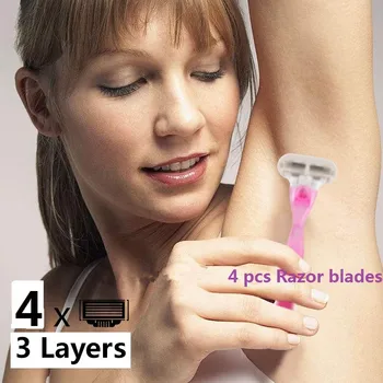 Best 4pcs Beauty Shave Razor Blade for Women Beauty High Quality Hair Removal For Venuse
Best 4pcs Beauty Shave Razor Blade for Women Beauty High Quality Hair Removal For Venuse