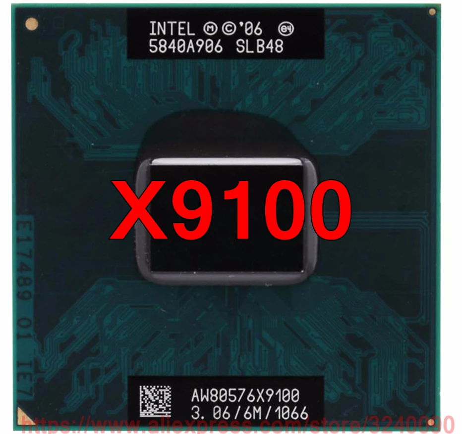 Original lntel Core Laptop processor X9100 CPU 6M Cache, 3.06 GHz, 1066 MHz FSB Dual-Core Laptop processor
Original lntel Core Laptop processor X9100 CPU 6M Cache, 3.06 GHz, 1066 MHz FSB Dual-Core Laptop processor