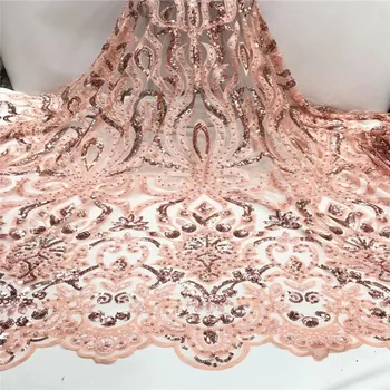 Madison Sequins Lace Fabrics High Quality Embroidery Bridal Lace French Tulle Mesh Lace Fabrics for Wedding Dresses
Madison Sequins Lace Fabrics High Quality Embroidery Bridal Lace French Tulle Mesh Lace Fabrics for Wedding Dresses