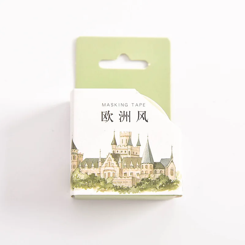 Japan European Style Building Washi Tape Cartoon Masking Adhesive Tapes Paper Sticker For School Office Supply Calendar Decor
Japan European Style Building Washi Tape Cartoon Masking Adhesive Tapes Paper Sticker For School Office Supply Calendar Decor
