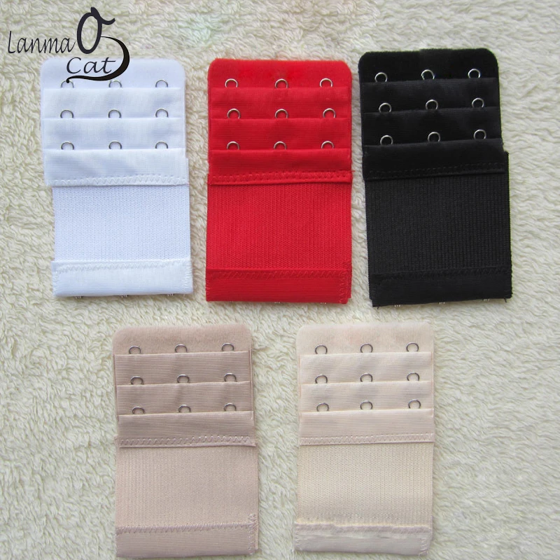 4 PCS 3 Hooks 3 Rows Women Ajustable Bra Extender Strap Buckle Useful Bra Extension Belt Free Shipping
4 PCS 3 Hooks 3 Rows Women Ajustable Bra Extender Strap Buckle Useful Bra Extension Belt Free Shipping