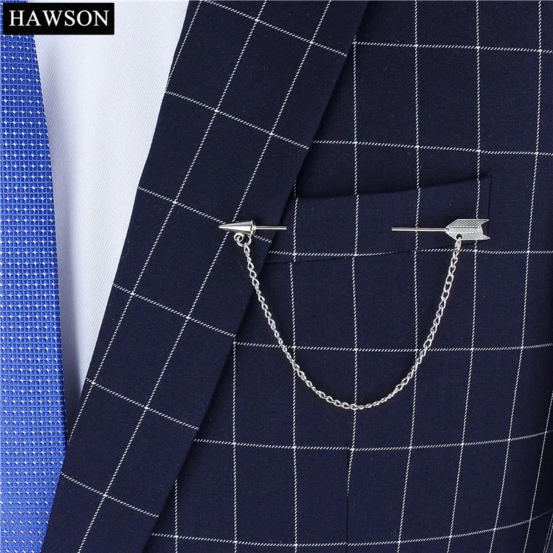 Newest Arrow Collar Pin for Mens Jewelry Silver Color Lapel Pins for Mens Brooches with Chain Wedding Accessory
Newest Arrow Collar Pin for Mens Jewelry Silver Color Lapel Pins for Mens Brooches with Chain Wedding Accessory
