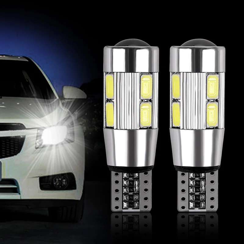 2pcs T10 W5W Car LED Signal Bulb Canbus Auto Interior Light License Plate Reading Turn Wedge Side Parking Reverse Brake Lamp
2pcs T10 W5W Car LED Signal Bulb Canbus Auto Interior Light License Plate Reading Turn Wedge Side Parking Reverse Brake Lamp