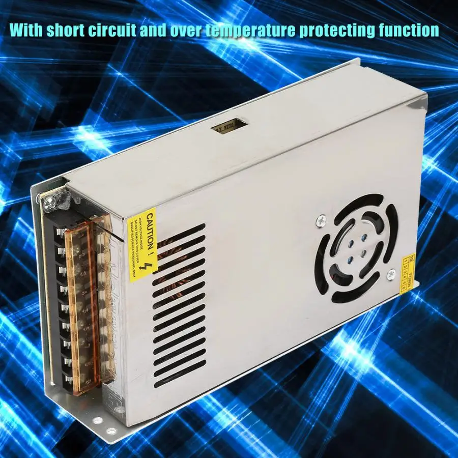 Industrial Equipment DC 12V 30A LED Switching Power Supply Driver Adapter LED Switching Power Supply
Industrial Equipment DC 12V 30A LED Switching Power Supply Driver Adapter LED Switching Power Supply