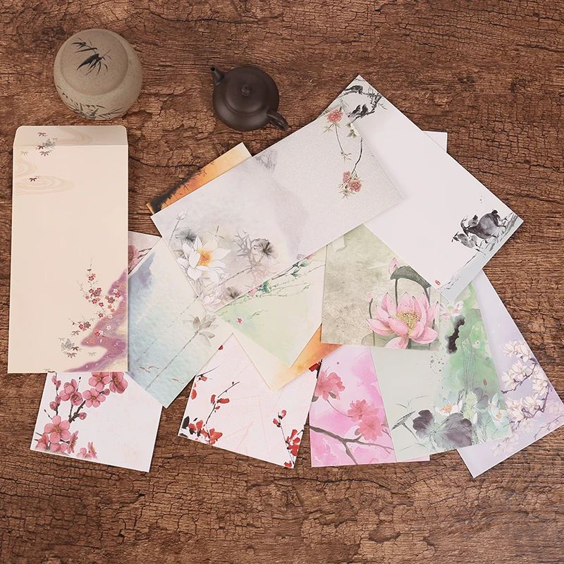 Student 5 pcs/Lot Chinese Style Vintage Envelopes Cute Kawaii Flower Paper Letter For Kids Gift Korean Stationery
Student 5 pcs/Lot Chinese Style Vintage Envelopes Cute Kawaii Flower Paper Letter For Kids Gift Korean Stationery