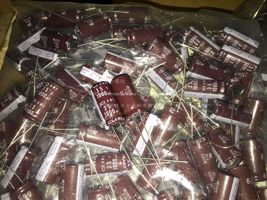 2018 hot sale 30PCS NIPPON electrolytic capacitor 35V1000UF 12.5X25 KME non-polar capacitor Japan free shipping
2018 hot sale 30PCS NIPPON electrolytic capacitor 35V1000UF 12.5X25 KME non-polar capacitor Japan free shipping