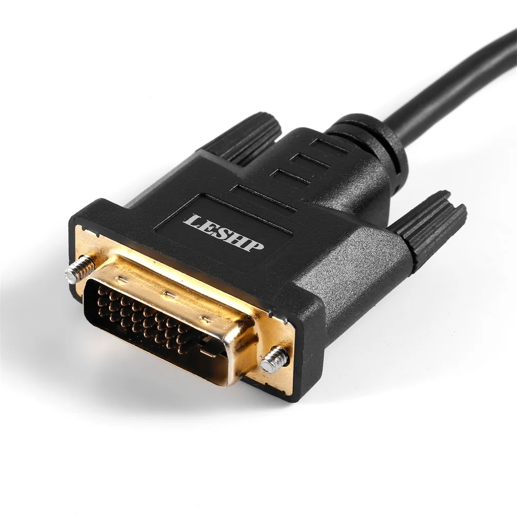 1.8M Professional DP to DVI Converter Cord High Quality DisplayPort Male to DVI-D 24+1Pin Male Monitor Display Adapter Cable
1.8M Professional DP to DVI Converter Cord High Quality DisplayPort Male to DVI-D 24+1Pin Male Monitor Display Adapter Cable