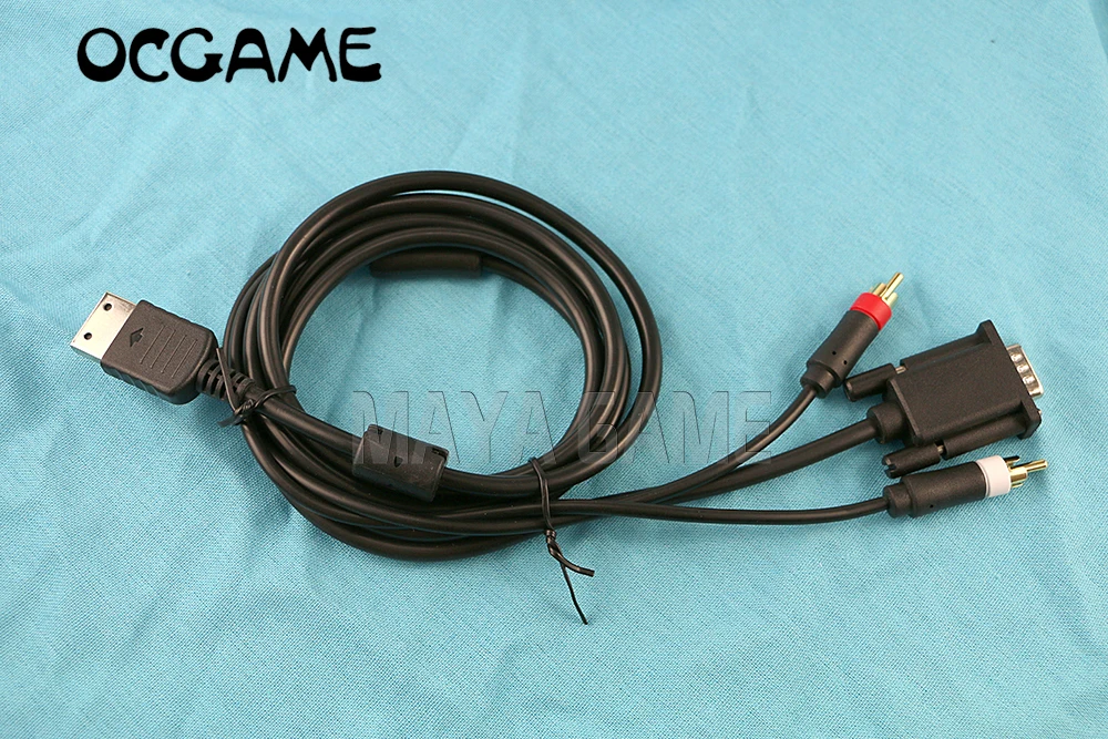 OCGAME DC VGA видеокабель HD RCA адаптер Japan NTSC US PAL для консоли SEGA Dreamcast 1 8 м| |