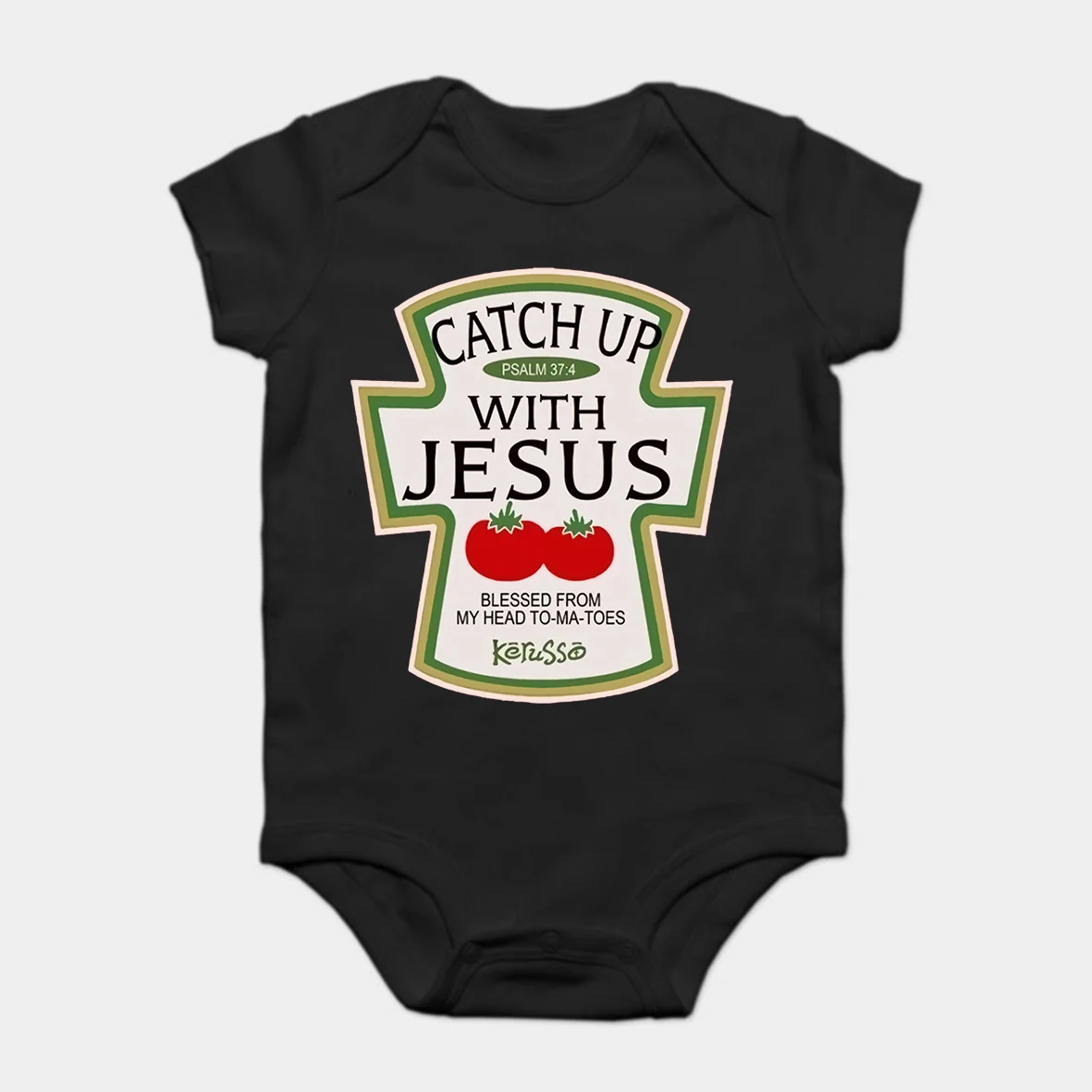 Baby Onesie Baby Bodysuits kid t shirt Christian Top Red Catch Up With Jesus Ketchup Kerusso Tee New 2
Baby Onesie Baby Bodysuits kid t shirt Christian Top Red Catch Up With Jesus Ketchup Kerusso Tee New 2