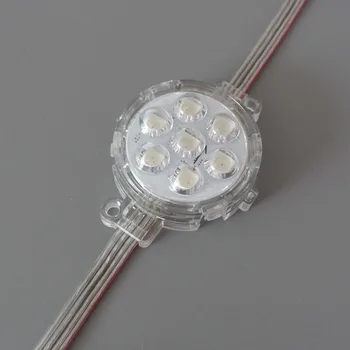 20pcs/string 50mm 24V P9883 LED addressable rgb pixel module,IP68,clear cover;1.68W;Dual-signal wires;one bad not affect others
20pcs/string 50mm 24V P9883 LED addressable rgb pixel module,IP68,clear cover;1.68W;Dual-signal wires;one bad not affect others