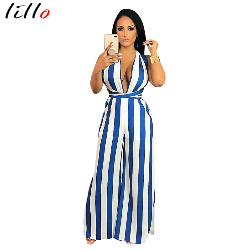 Fashion Sexy Striped Jumper Set White Blue Stripe Temperament Commuter High Quality Comfortable Fabric Wide Leg Pants
Fashion Sexy Striped Jumper Set White Blue Stripe Temperament Commuter High Quality Comfortable Fabric Wide Leg Pants
