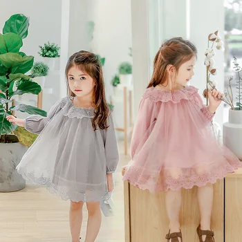 Girl Children's Clothes 2018 Spring Lace Ruffled Princess Dresses for Girls Autumn Long Sleeve Mesh Cute Baby Girl Frocks
Girl Children's Clothes 2018 Spring Lace Ruffled Princess Dresses for Girls Autumn Long Sleeve Mesh Cute Baby Girl Frocks