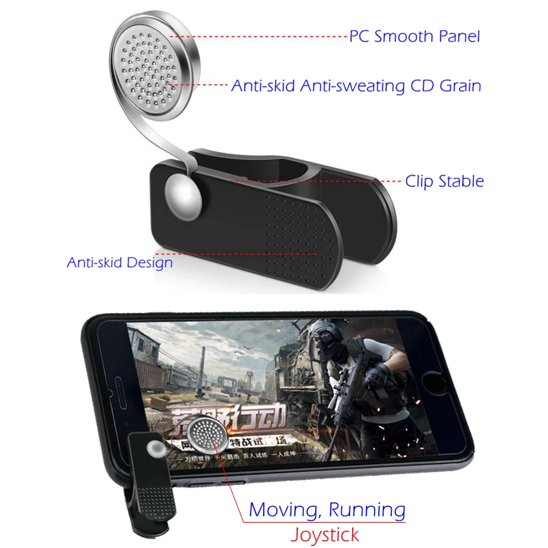 choifoo Knives out Rules of Survival Mobile Game Fire Button Aim Key phone Mobile Gaming Trigger Shooter Controller PUBG