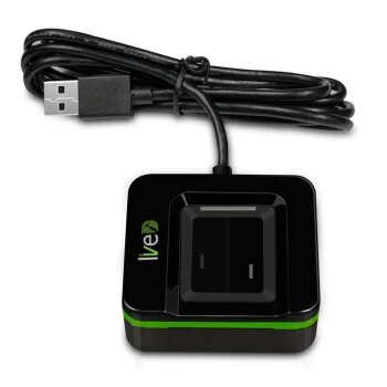 ZKTECO Live20R Fingerprint Collector Scanner Fingerprint Identifier Hospital Driving School Fingerprint Identifier (black)
ZKTECO Live20R Fingerprint Collector Scanner Fingerprint Identifier Hospital Driving School Fingerprint Identifier (black)