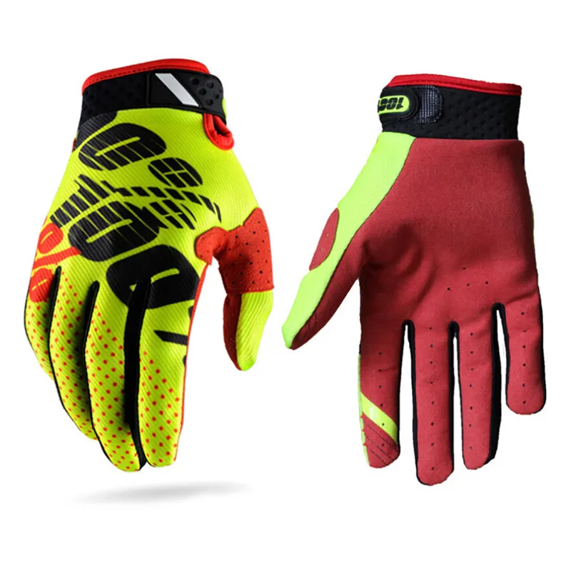 Stivali Racing Moto Guanti Da Ciclismo Dito Pieno Con Gel Antiscivolo - Leggeri E Traspiranti, Per MTB E Strada Guanti Ciclismo Full Finger - Foto 8