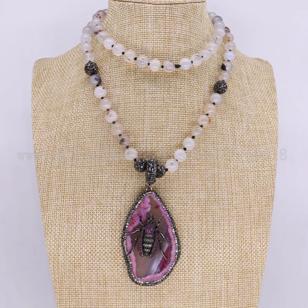3 strands stone pendants necklace onyx necklace onyx pendants necklace with tassel bugs bees pendant gems for women 3100
3 strands stone pendants necklace onyx necklace onyx pendants necklace with tassel bugs bees pendant gems for women 3100