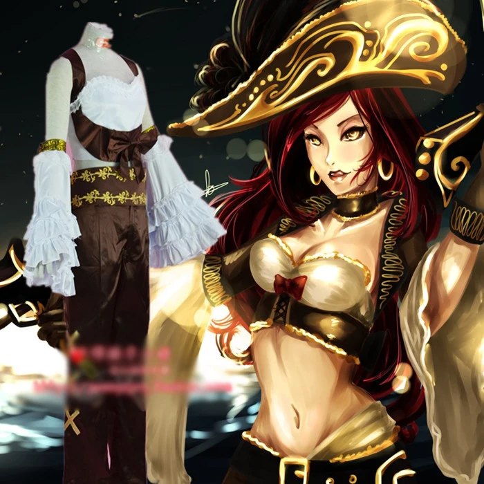 Captain Miss Fortune Cosplay Costume Halloween Uniform Outfit Full Set Custom-made
Captain Miss Fortune Cosplay Costume Halloween Uniform Outfit Full Set Custom-made