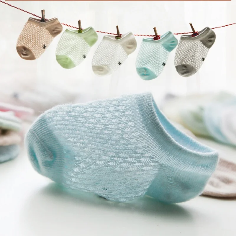 Baby Socks 5Pairs/lot Summer spring Mesh Socks for Girls Cotton Newborn Boy Toddler Socks Infant Baby Clothes Accessories
Baby Socks 5Pairs/lot Summer spring Mesh Socks for Girls Cotton Newborn Boy Toddler Socks Infant Baby Clothes Accessories