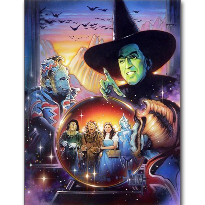 Full Square/Round Drill 5D DIY Diamond Painting "The wizard of OZ poster" Embroidery Cross Stitch Mosaic Home Decor Gift
Full Square/Round Drill 5D DIY Diamond Painting "The wizard of OZ poster" Embroidery Cross Stitch Mosaic Home Decor Gift