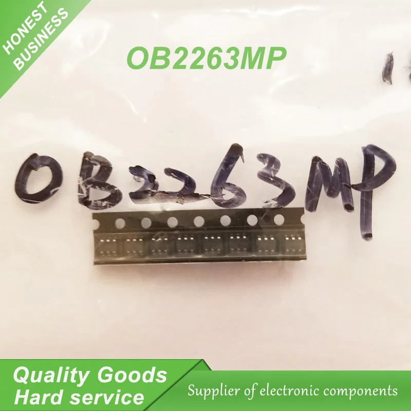 10PCS free shipping OB2263MP OB2263 chip type: 63A SOT23-6 Current Mode PWM Controlle 100% new original
10PCS free shipping OB2263MP OB2263 chip type: 63A SOT23-6 Current Mode PWM Controlle 100% new original