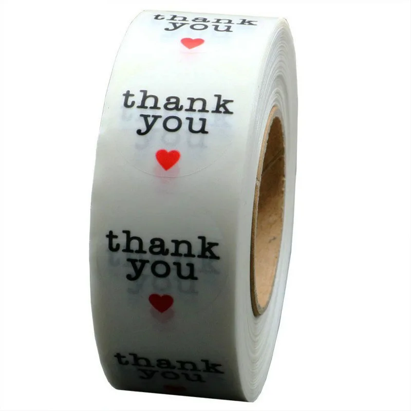 1 Inch Round Clear wedding decoration Thank You Stickers Student Stickers with Red Heart 500/Roll DIY Supplies(China) Birthday
1 Inch Round Clear wedding decoration Thank You Stickers Student Stickers with Red Heart 500/Roll DIY Supplies(China) Birthday