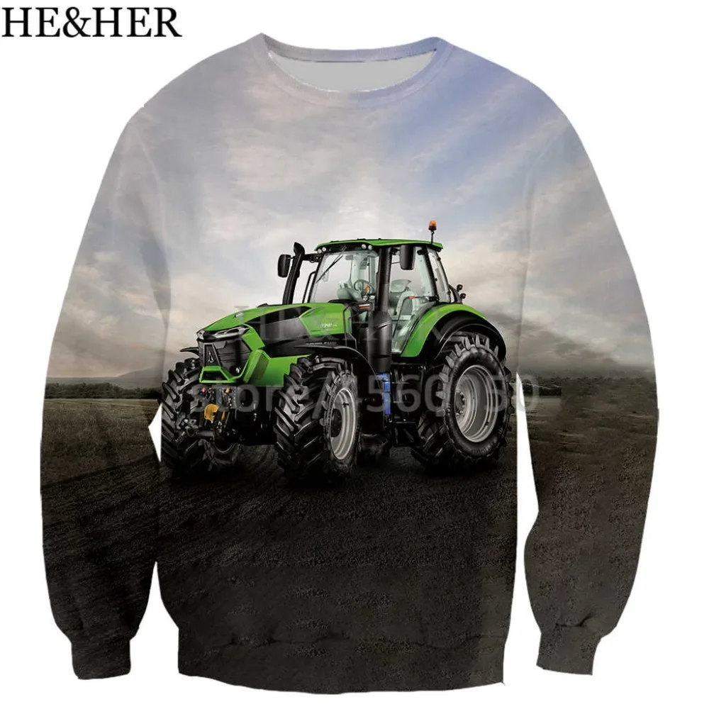 New cool The tractor sweatshirts 3D print Novelty fashion harajuku style long sleeve streetwear tops
New cool The tractor sweatshirts 3D print Novelty fashion harajuku style long sleeve streetwear tops