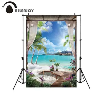 Allenjoy photography backdrop sea Wooden corridor beach flower summer coconut tree background photo studio photocall photobooth
Allenjoy photography backdrop sea Wooden corridor beach flower summer coconut tree background photo studio photocall photobooth