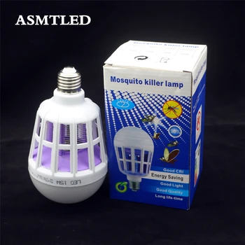 Dual Use Electric LED Night Light Bug Zapper 220V LED Bulb Mosquito Repellent Killer Light 15W E27 Screw Base Anti Mosquito Lamp
Dual Use Electric LED Night Light Bug Zapper 220V LED Bulb Mosquito Repellent Killer Light 15W E27 Screw Base Anti Mosquito Lamp