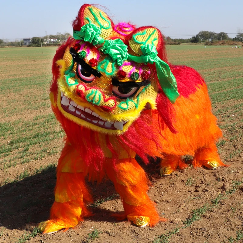 Chinese Lion Dance Costume Northern Style Lion Dance Mascot Costume Performance Lion Dance Adult Lion Dance Outfit
Chinese Lion Dance Costume Northern Style Lion Dance Mascot Costume Performance Lion Dance Adult Lion Dance Outfit