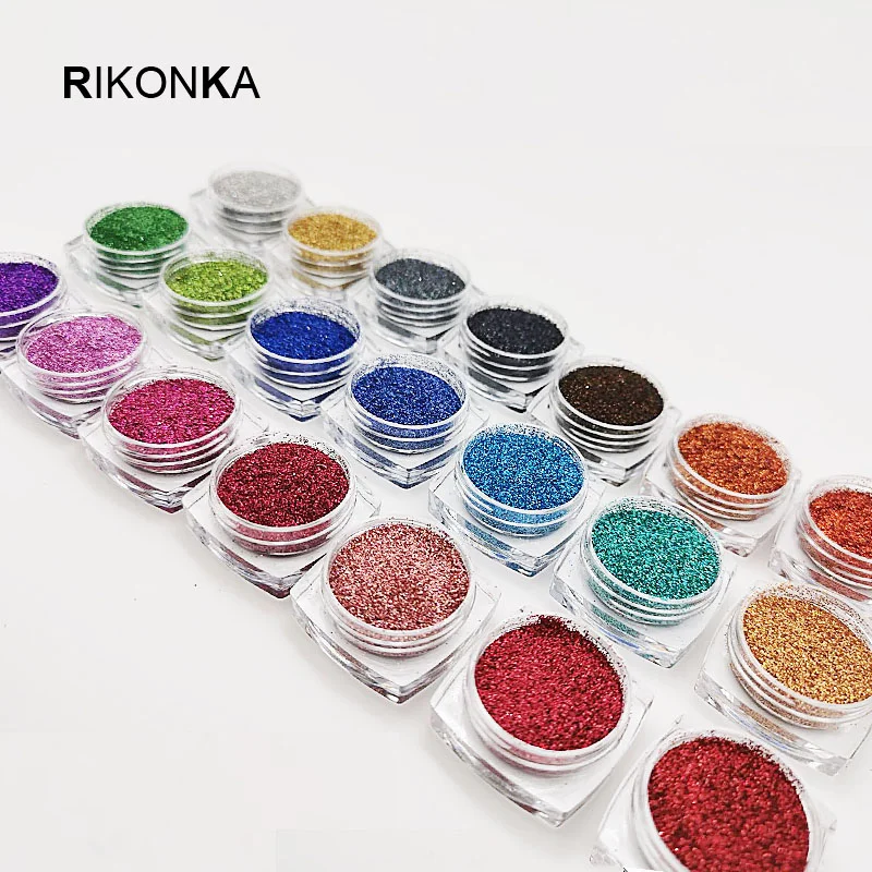 21Pcs/Set Holographic Glitter Powder Shining Sugar Mix Colors Nail Glitter Hot Sale Dust Powder For Nail Art Decorations Tools
21Pcs/Set Holographic Glitter Powder Shining Sugar Mix Colors Nail Glitter Hot Sale Dust Powder For Nail Art Decorations Tools