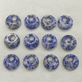 2017 New high quality Natural Sodalite stone gogo donut charms pendants beads 18mm for jewelry making Wholesale 12pcs/lot free
2017 New high quality Natural Sodalite stone gogo donut charms pendants beads 18mm for jewelry making Wholesale 12pcs/lot free